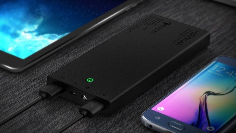 Aukey 16,000mAh Portable Charger, $23 with code 5ZREC35I